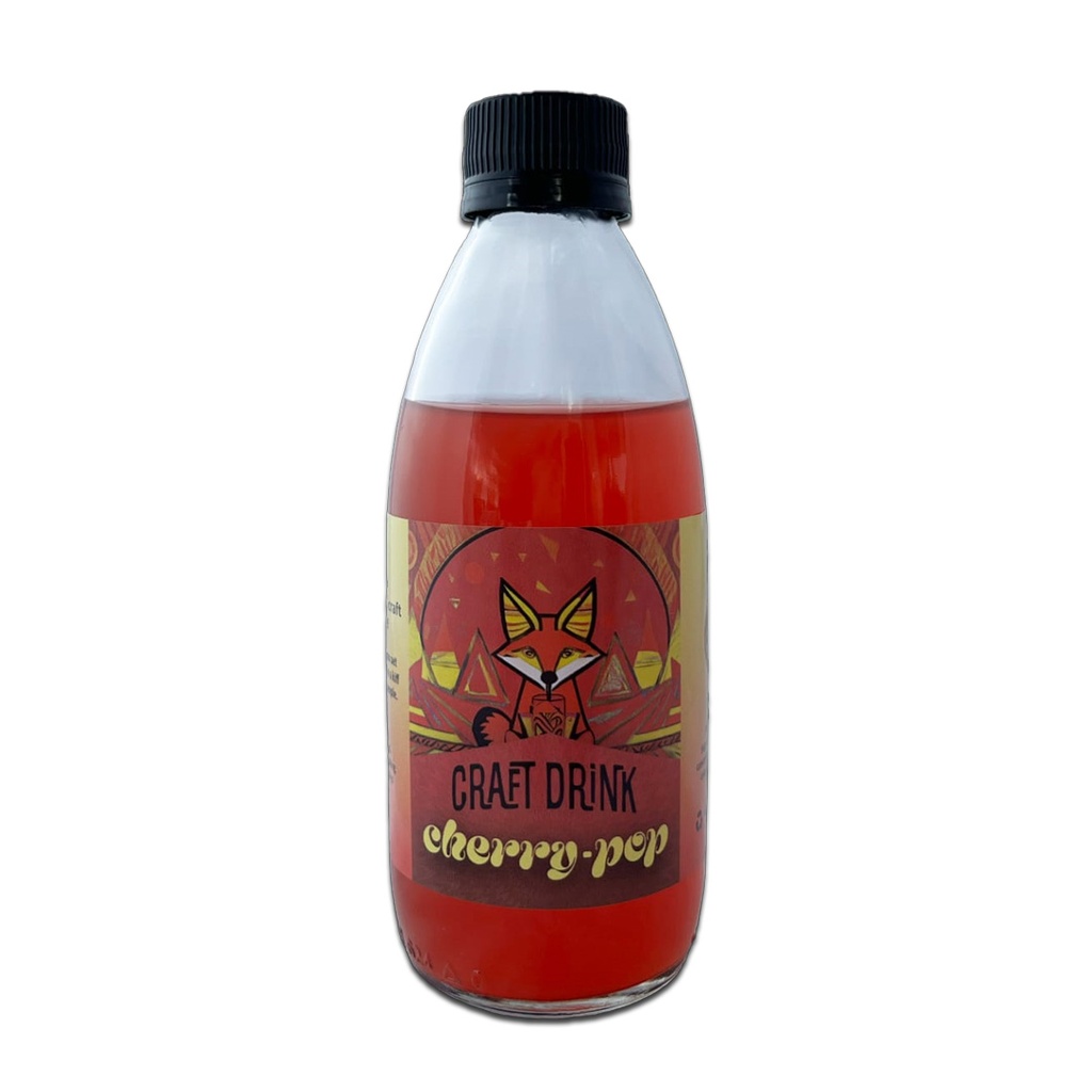 Trippy Nootropic Craft Beverage 250ml - Trippy Cherry-Pop