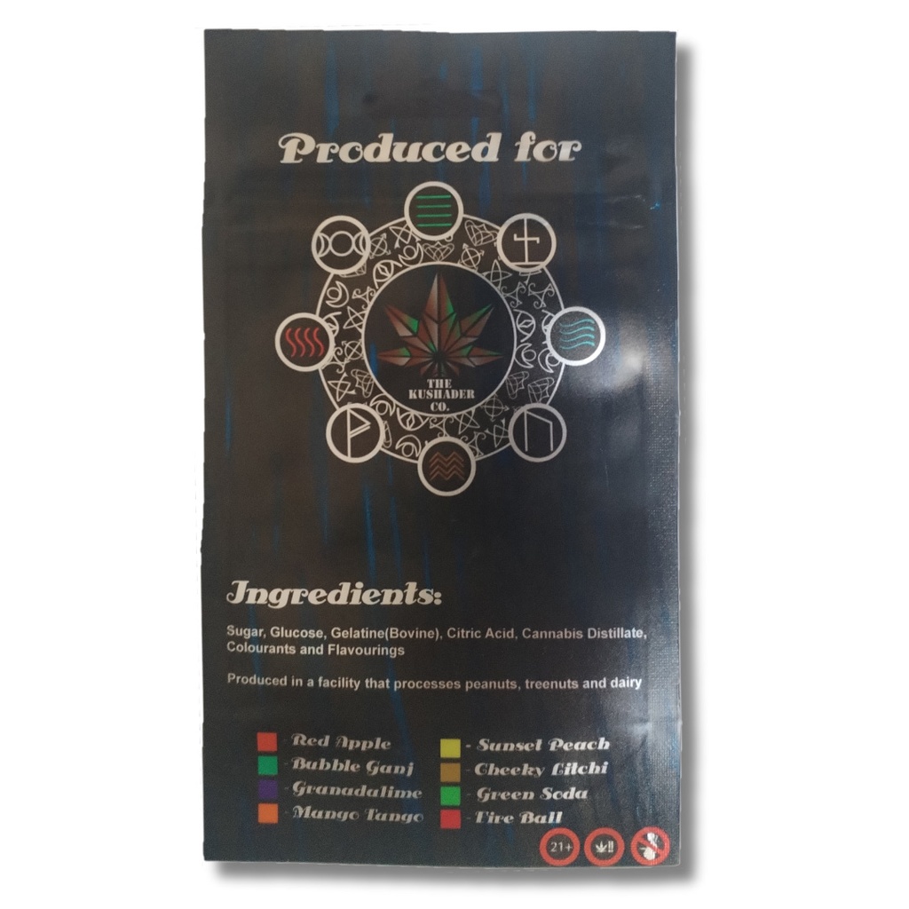 Candy Freaks Ghoulish Gummies - Sunset Peach 120mg (4x30mg)