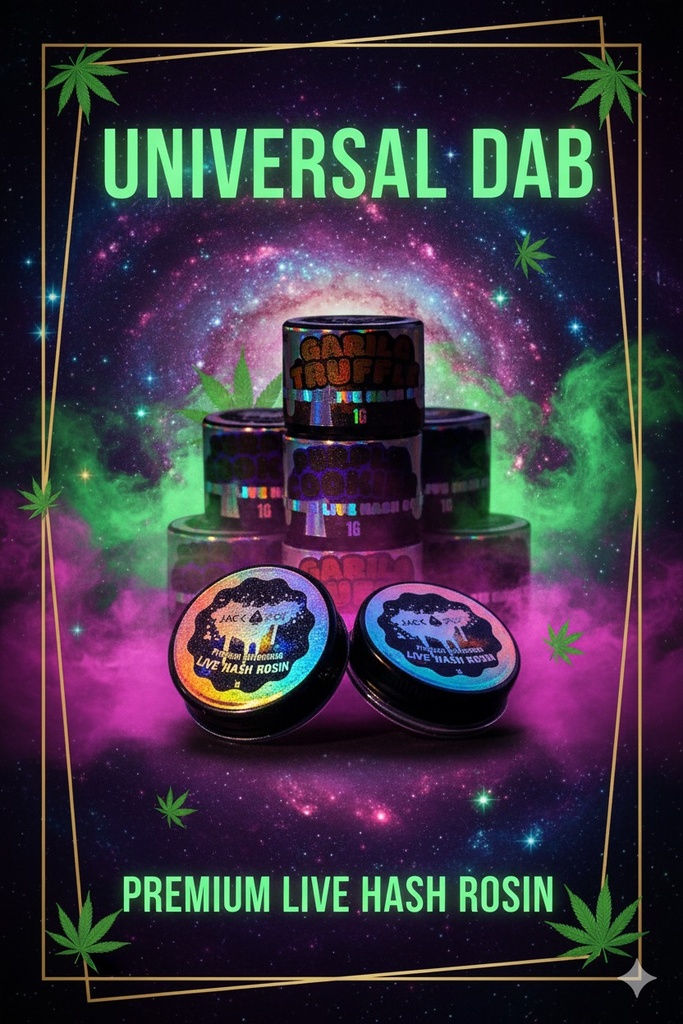 Live Hash Rosin 1g - Purple Cookies (Indica-leaning Hybrid)