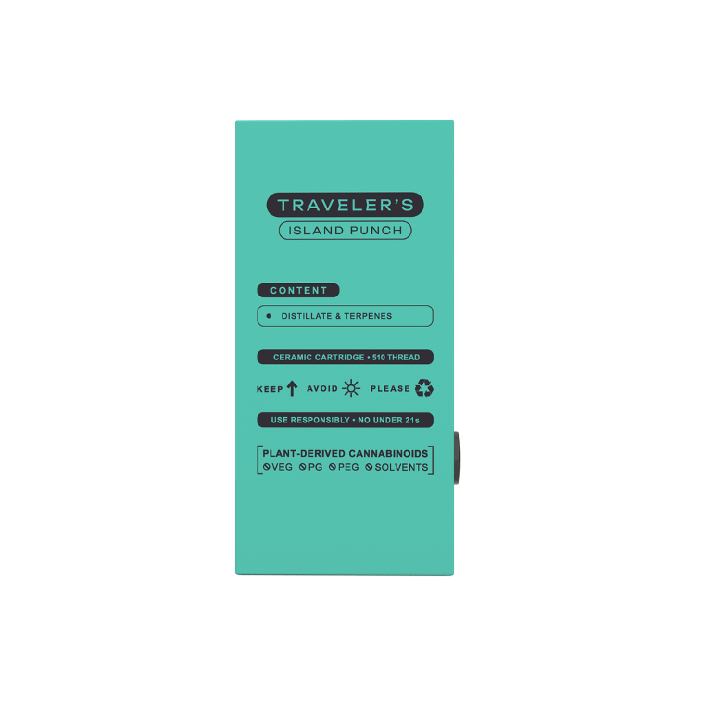 Traveler’s® Ceramic Vape Cartridges 1ml - Apple Sauce (Hybrid)