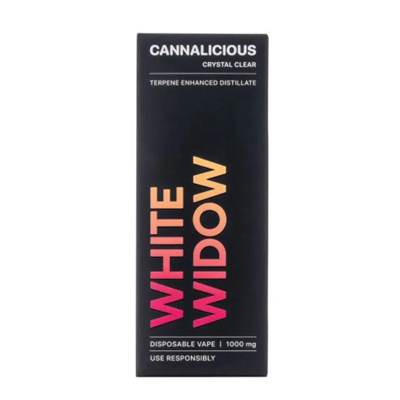 Cannalicious - Distillate Vape - White Widow b.webp
