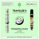 Traveler’s® Classic Vape Cartridges 1ml - Pineapple Kush (Hybrid)