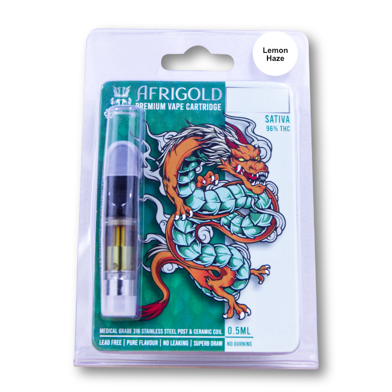 Vape Cartridge - Lemon Haze - Full Spectrum (Sativa)