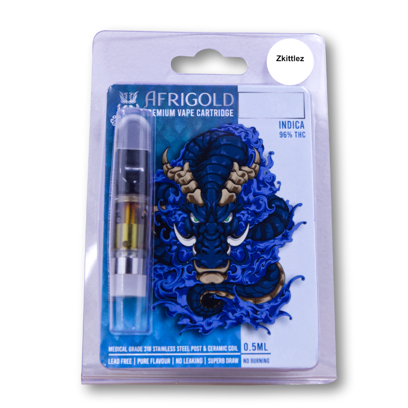 Vape Cartridge 0.5ml - Zkittlez - Full Spectrum (Indica)