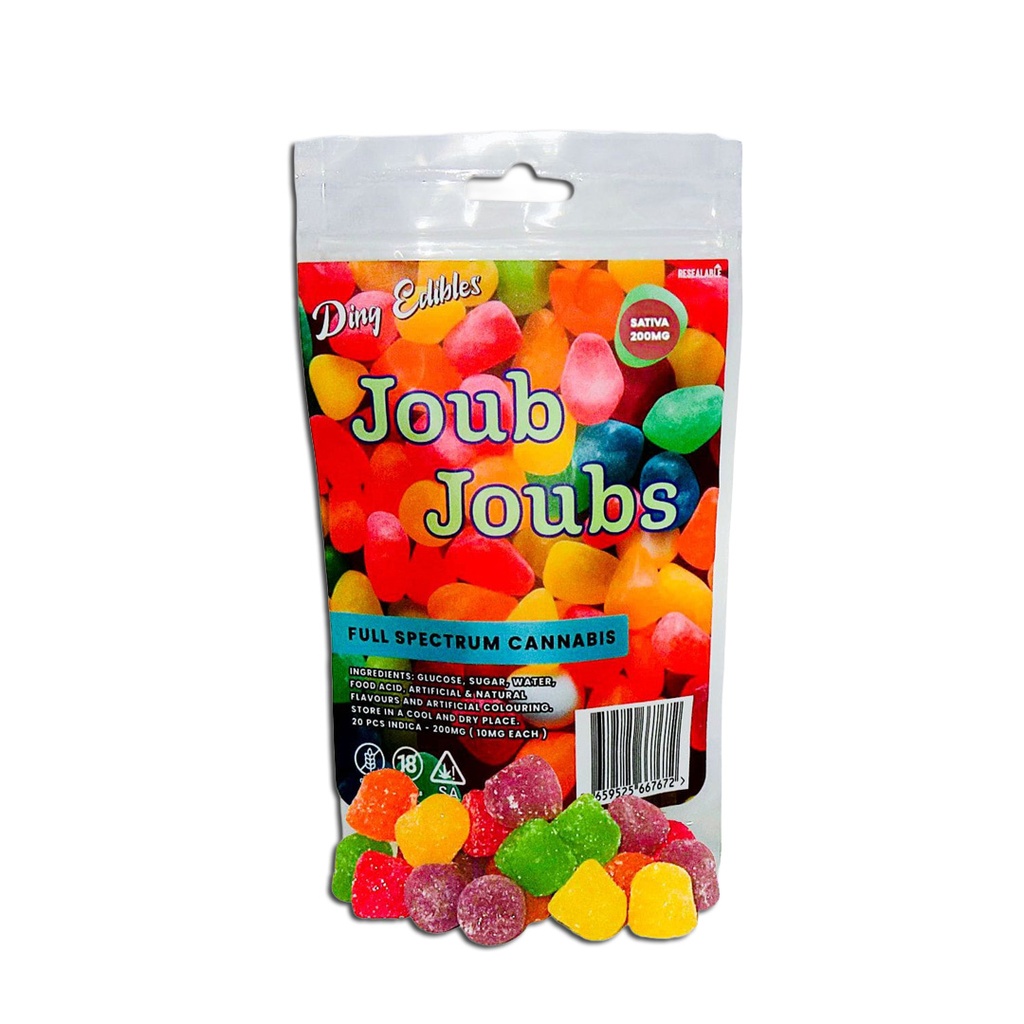 Gummies - Joub Joubs 200mg (20x10mg) - Sativa