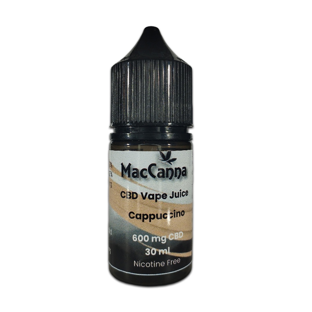 CBD Isolate Vape Juice 600mg (30ml) - Cappuccino